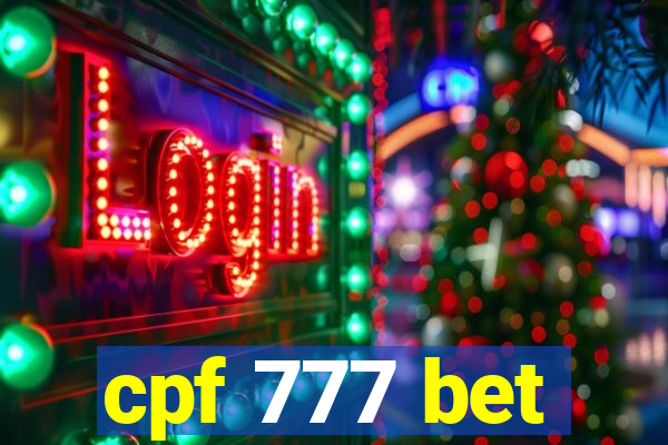 cpf 777 bet